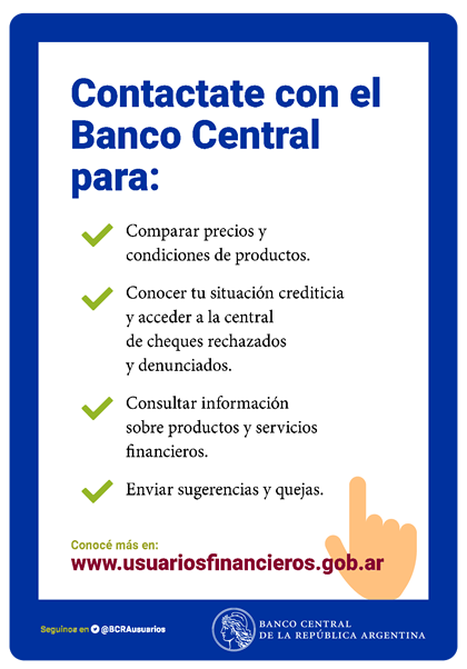 Contacto Banco Central